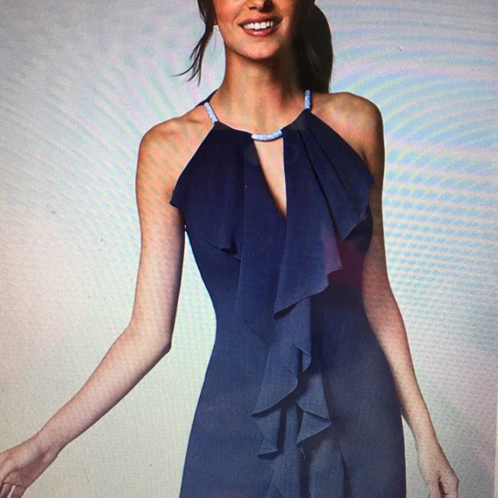 New Dress, Sexy & Flirty, Black, V-Neck, Size 6,